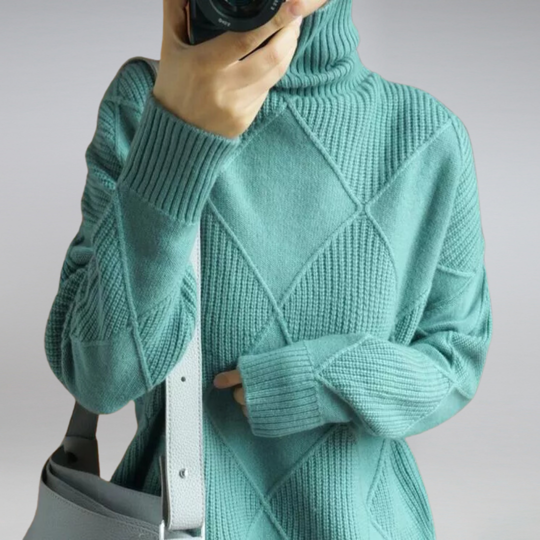 Adèle™ | Jersey de cuello alto