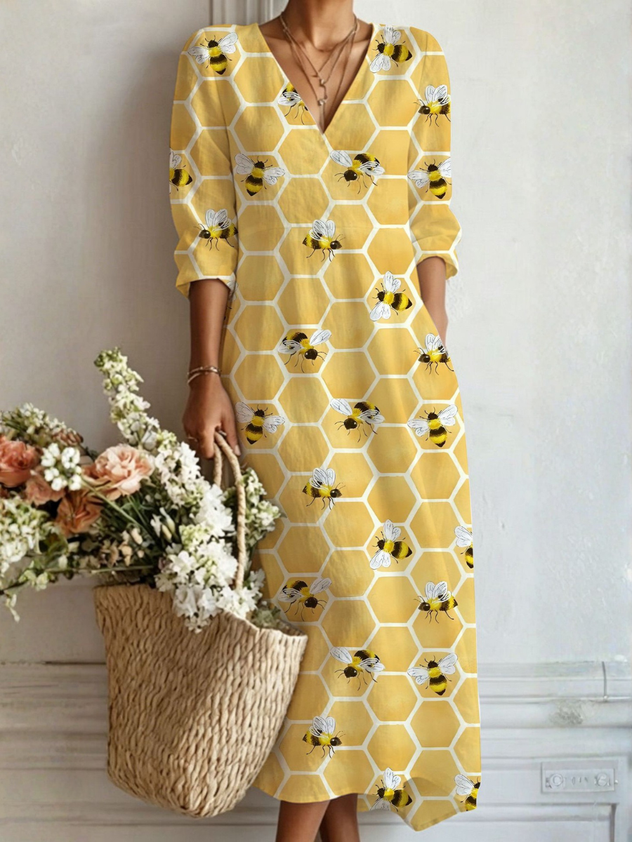 María Helena™ | Vestido Casual para el Día