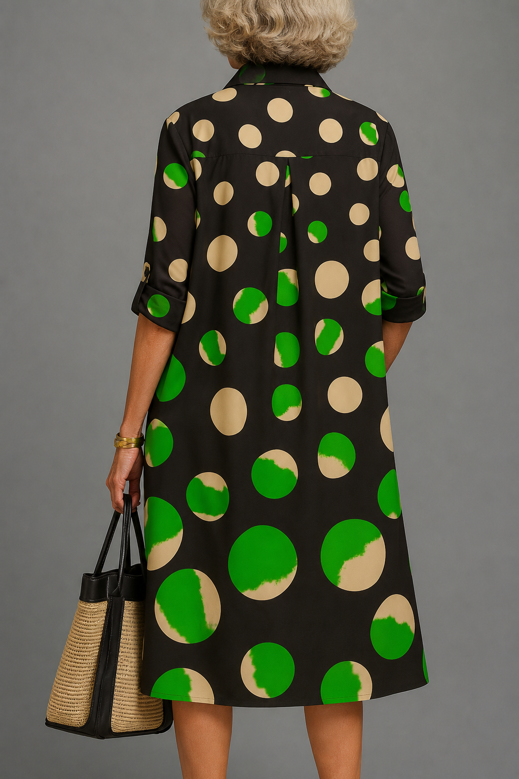 Pepa™ | Sofisticado vestido midi