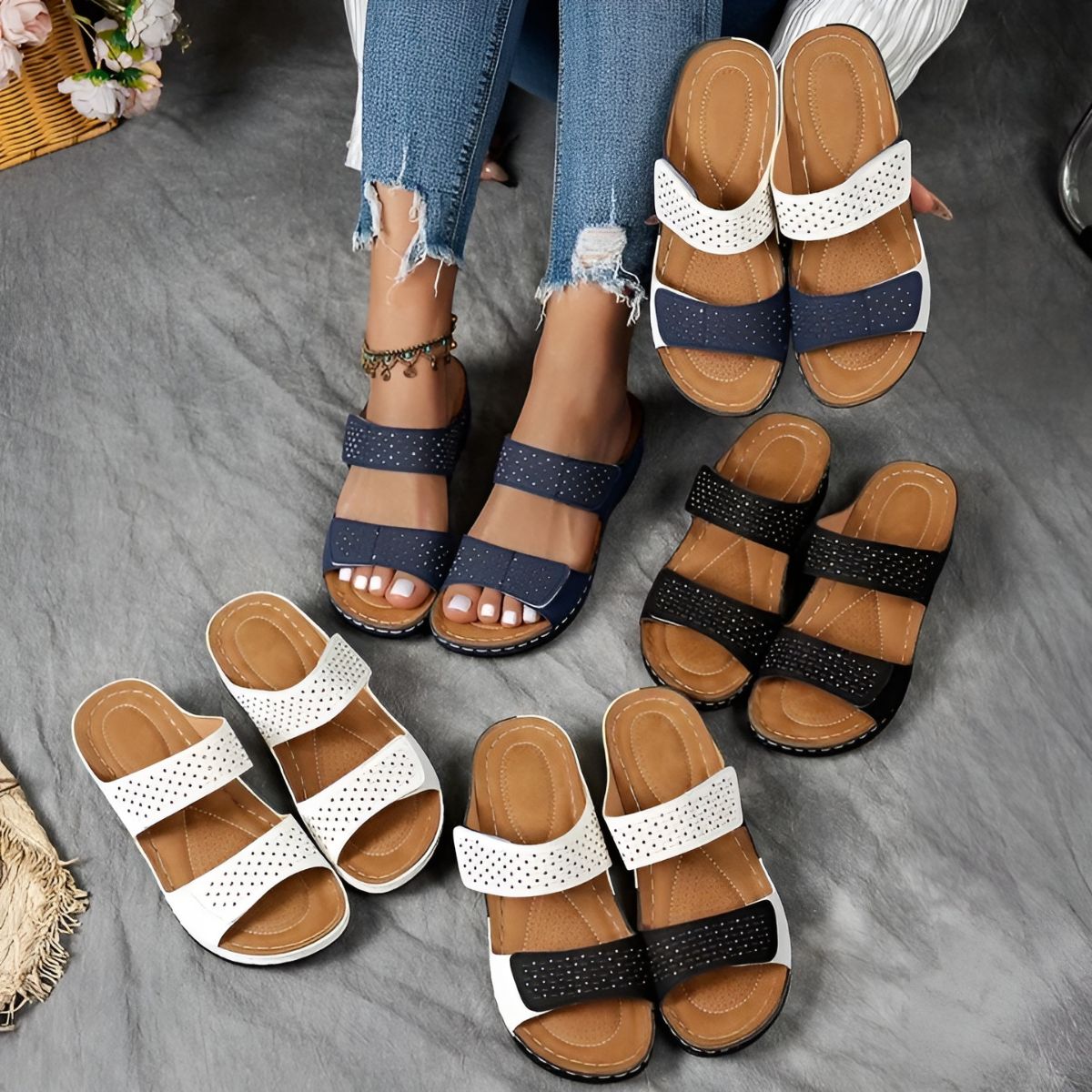 María Itsaso™ | Sandalias Ortopédicas Elegantes