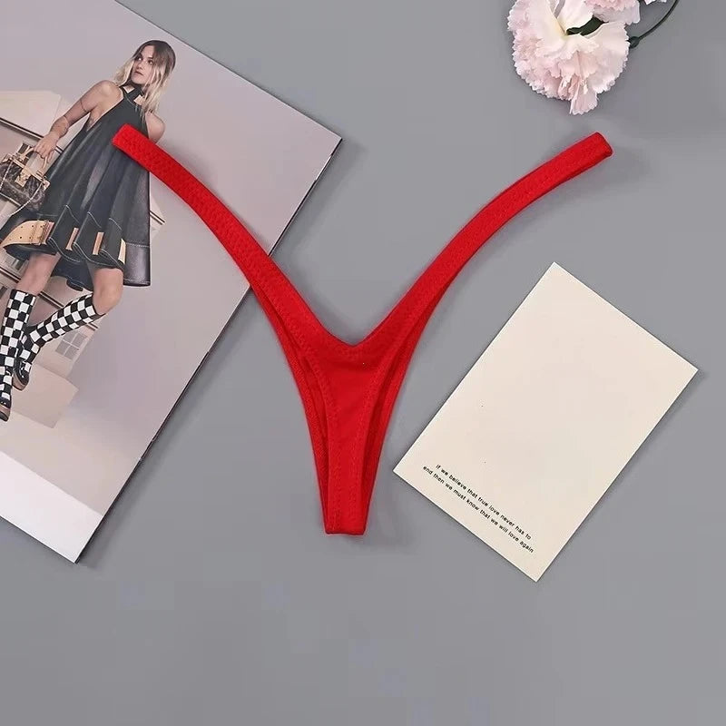 Florence™ | Tanga brasileña con escote en V
