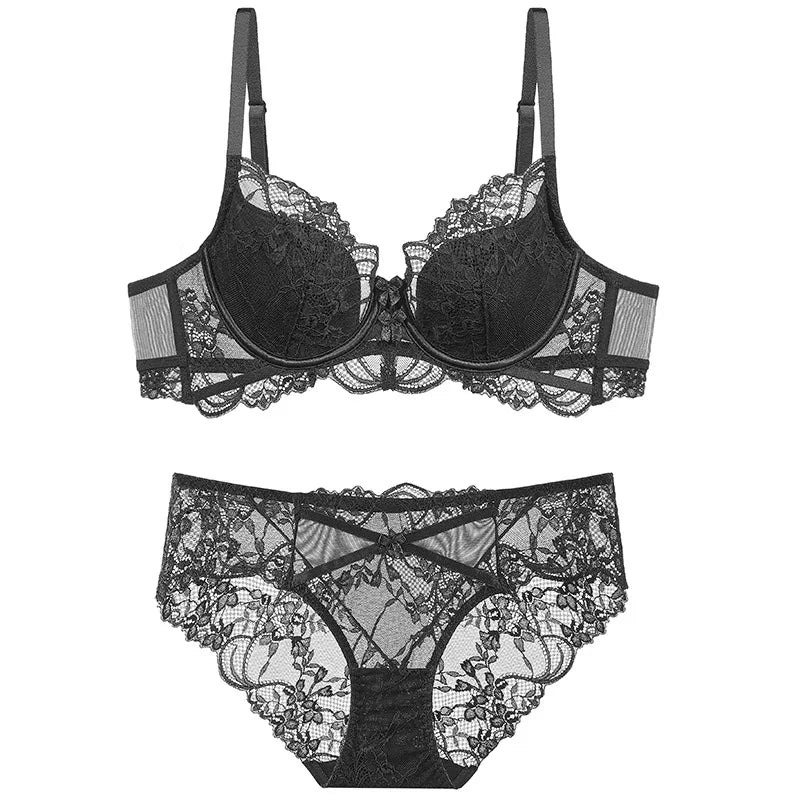 Anouk™ | Conjunto de encaje francés con push-up