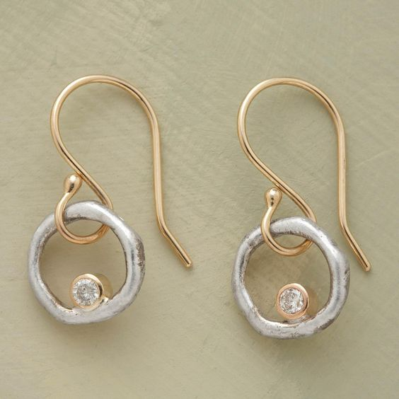 Marlene – Pendientes retro oro