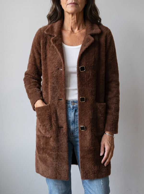 Maëdrine™ | Manteau d'Automne Chaud et Épais – Confort Élégant pour les Journées Fraîches