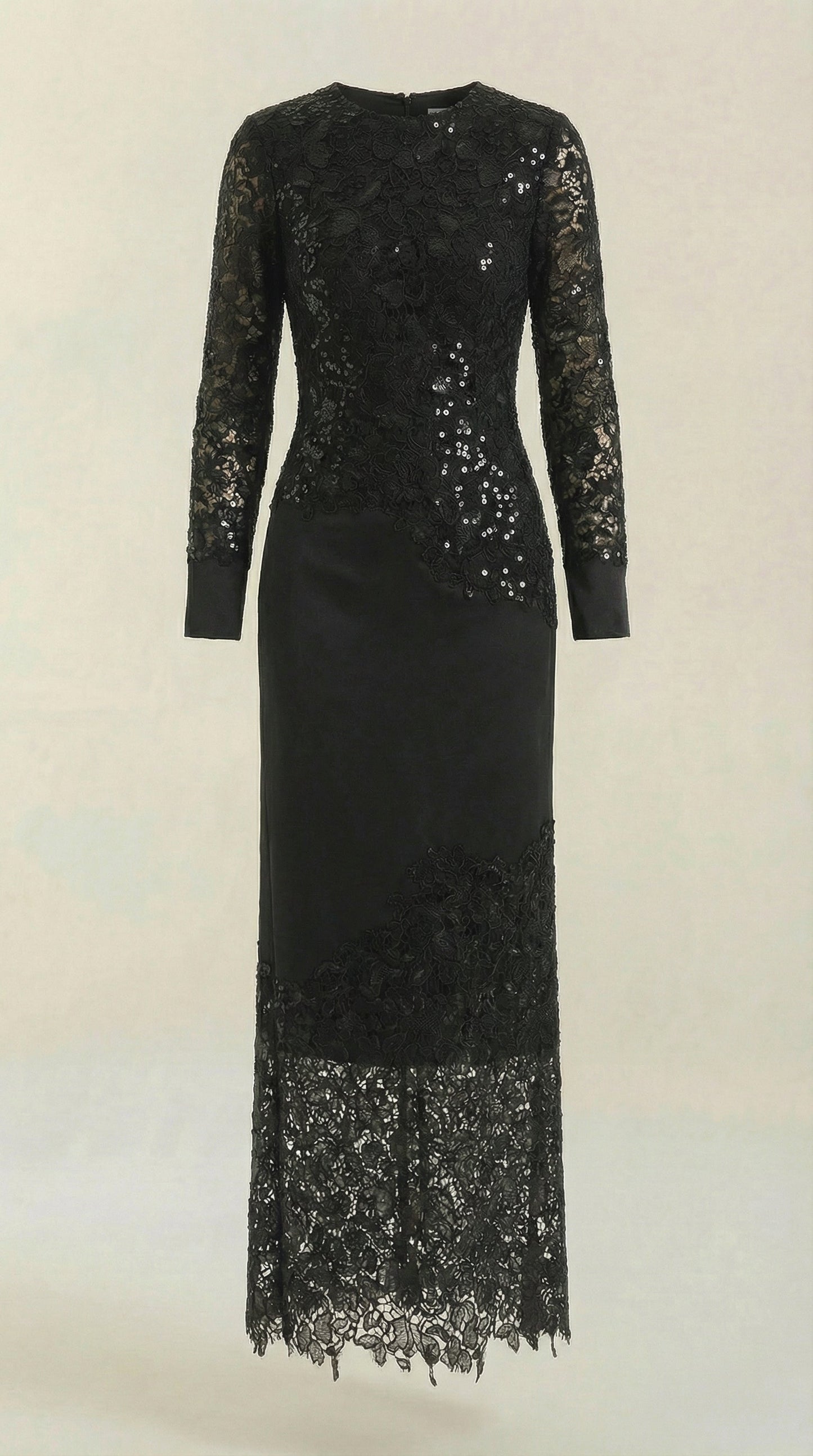 Ana Pepa™ | Vestido Maxi Elise con Lentejuelas y Encaje