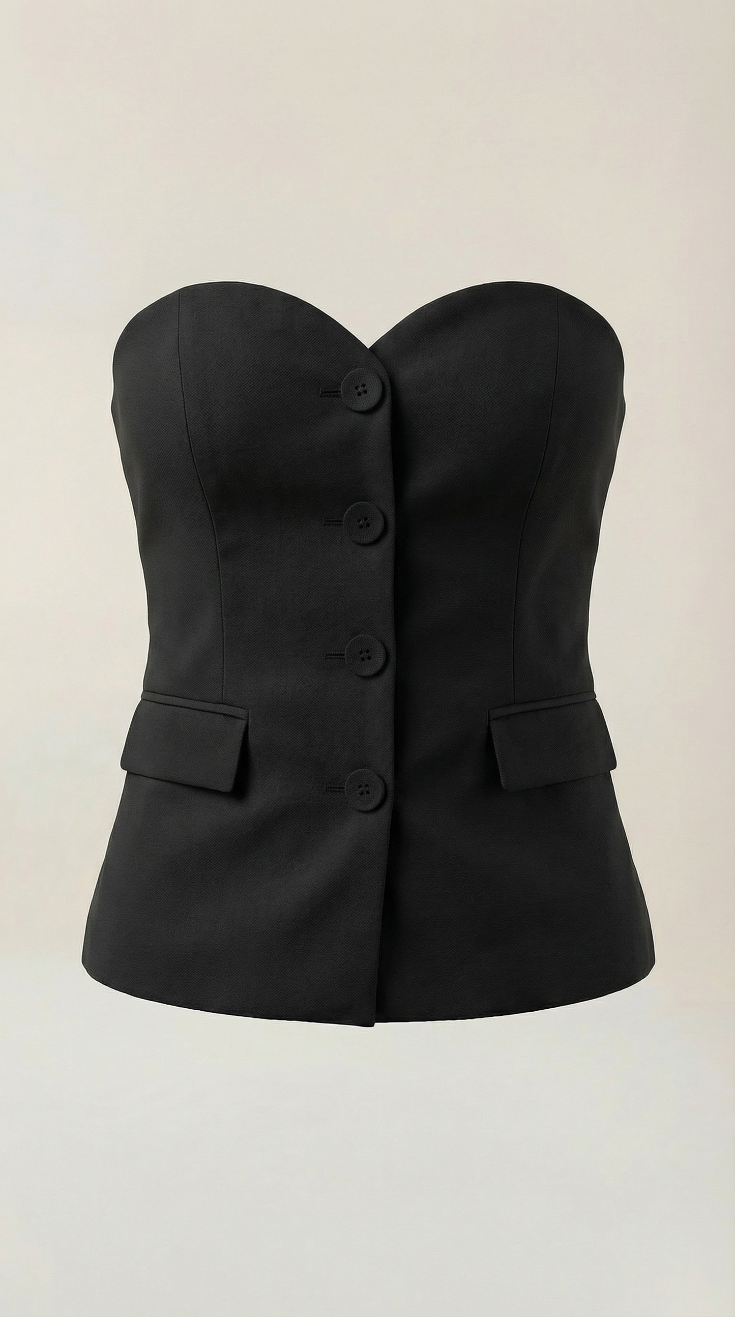 Rosa Idoia™ | Fiona Blazer Sin Mangas