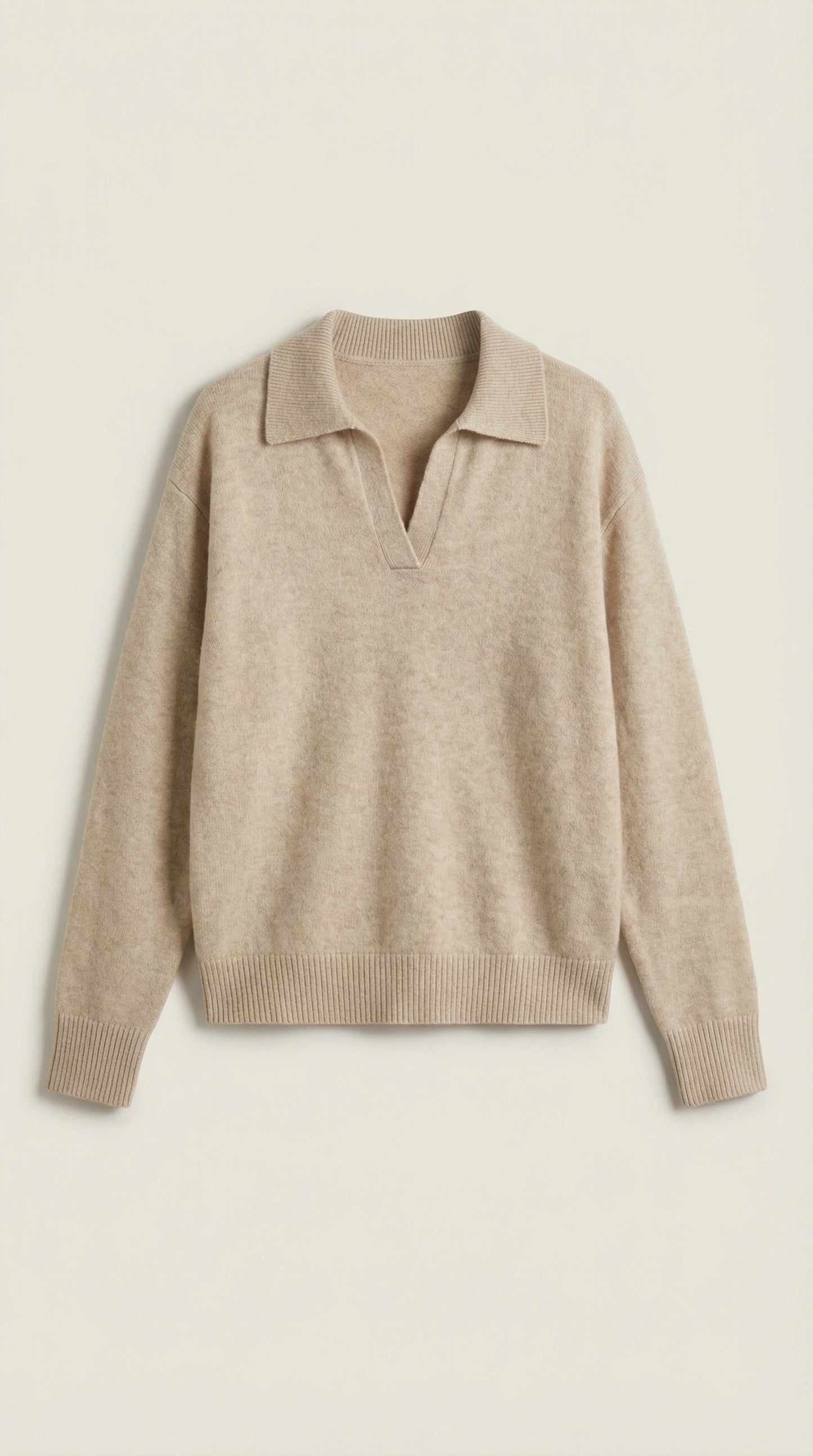 Rowan Lucie™ | Suéter Casual de Polo con Escote en V