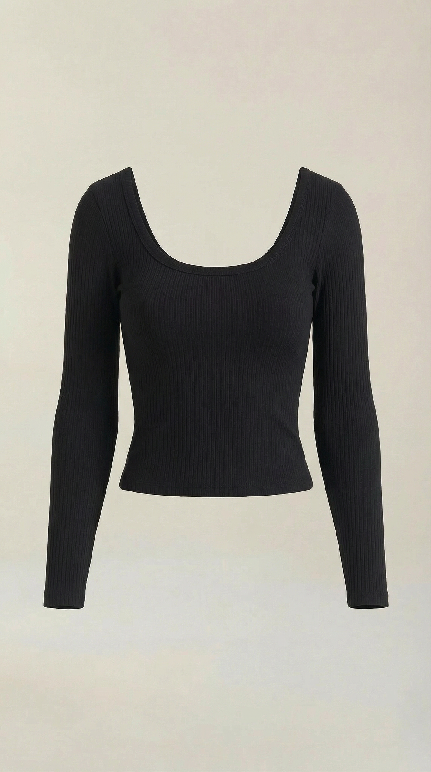 Brais Petra™ | Top de Manga Larga con Escote en U