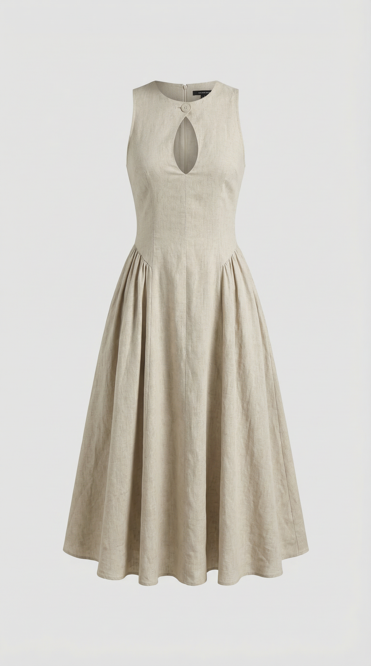Rosa Pilar™ | Vestido Midi Nancy con Detalles Cut-out