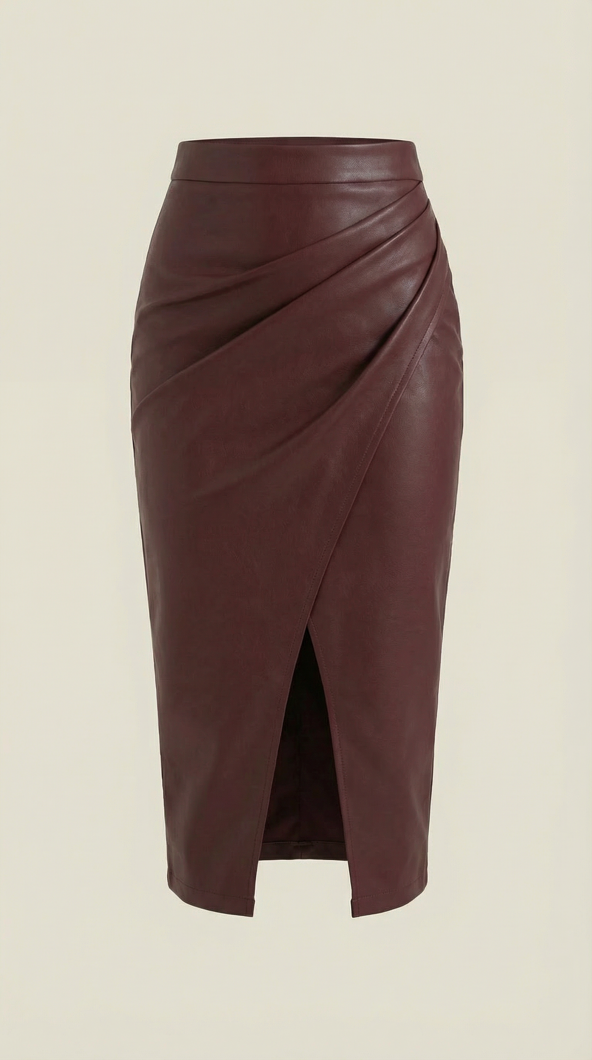 Rosa Nora™ | Falda midi drapeada Natalie