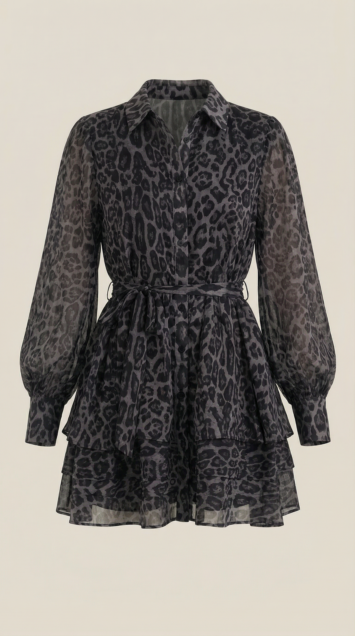 Ana Serena™ | Mini vestido estampado de leopardo Stella