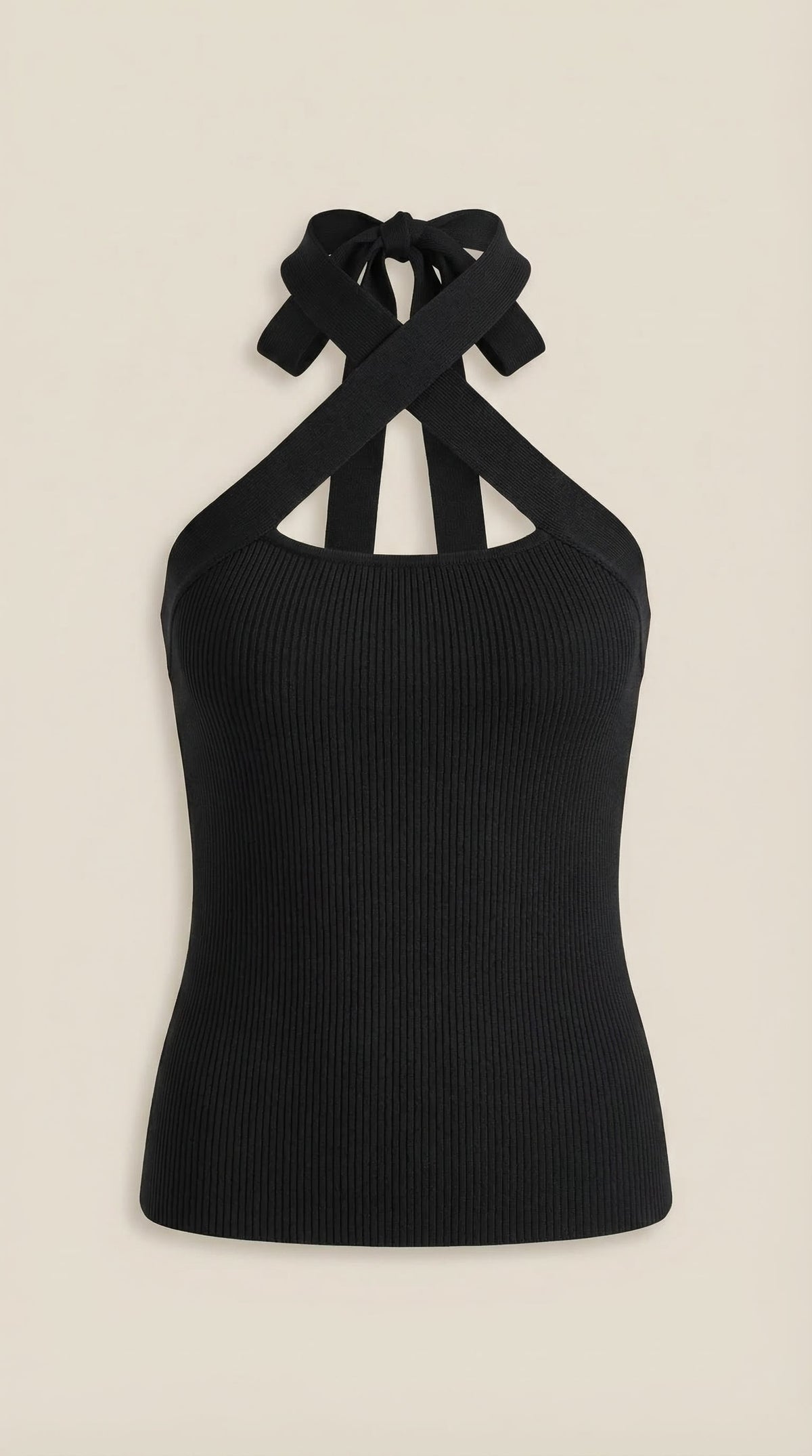Tania Ivy™ | Top Halter con Tirantes en X