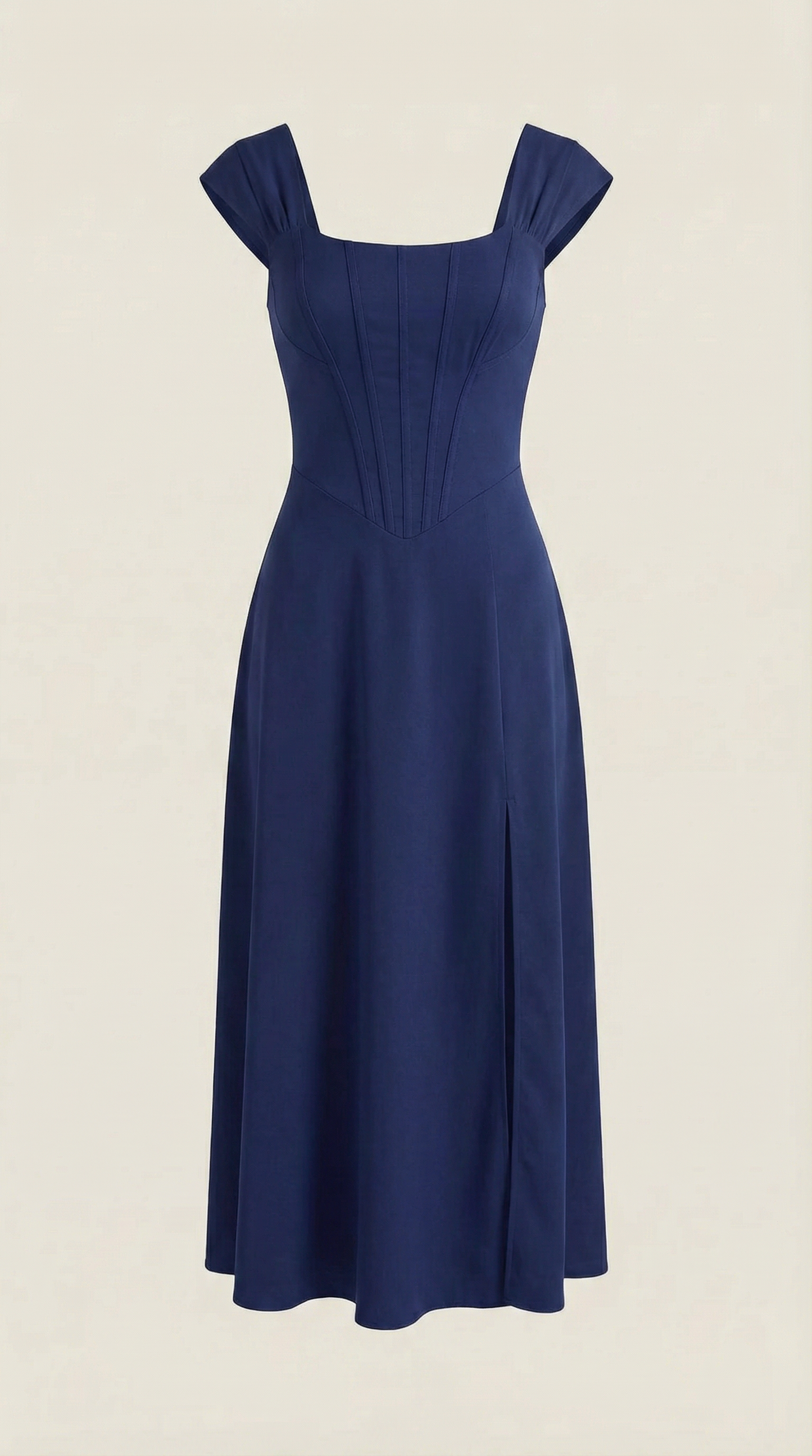 Rosa Brisa™ | Vestido Midi Dahlia - Alta Calidad