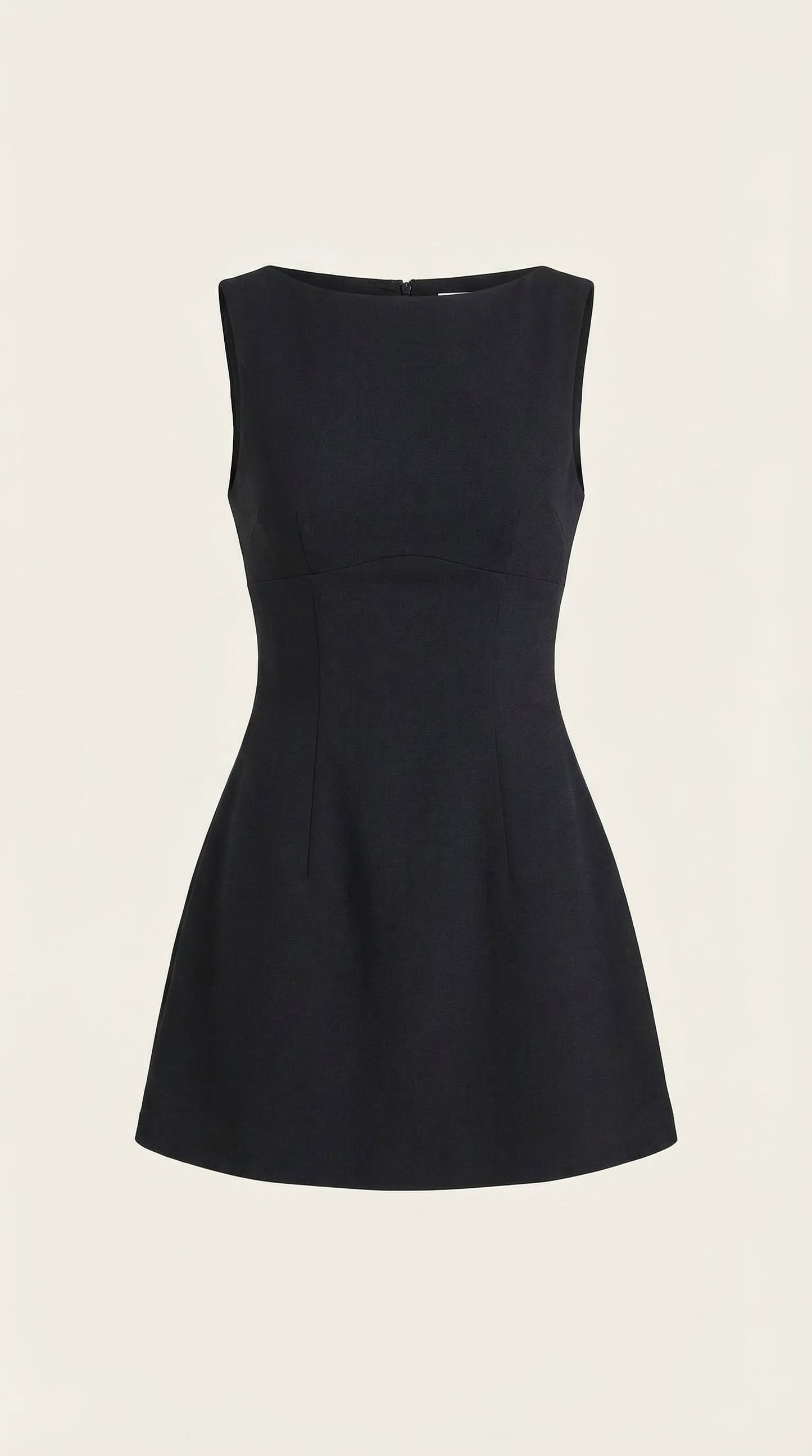Ana Marlén™ | Vestido Corto Helga con Escote Barco