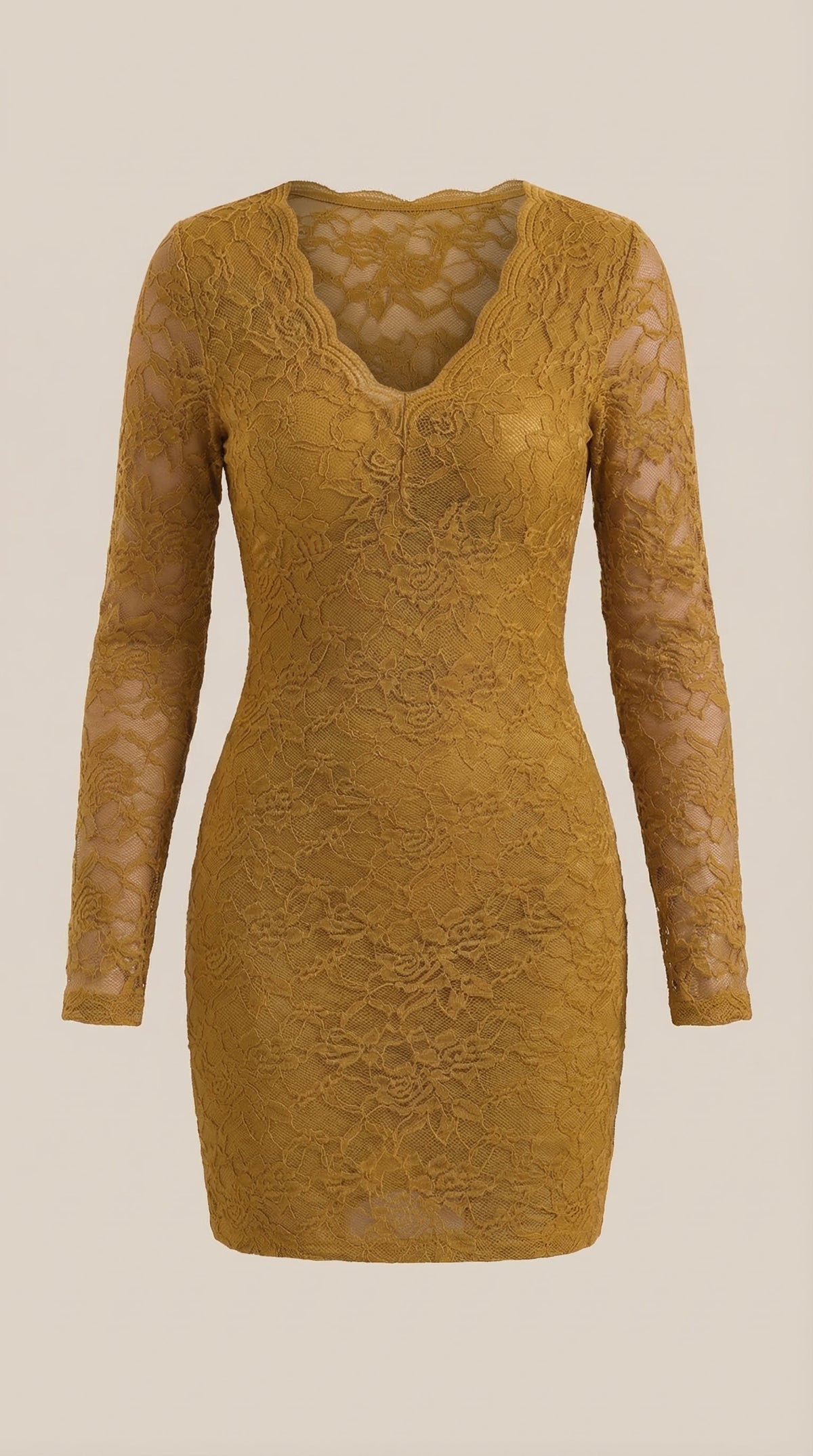 Ana Ursula™ | Vestido Corto Bodycon de Encaje Sadie
