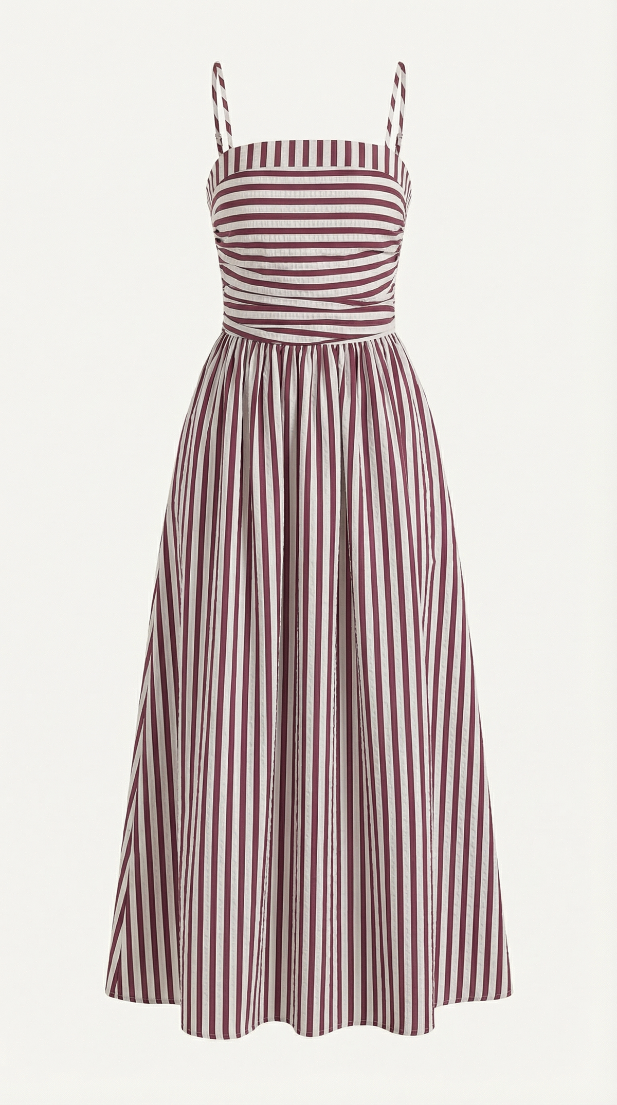Aroa Edelmira™ | Vestido Largo a Rayas
