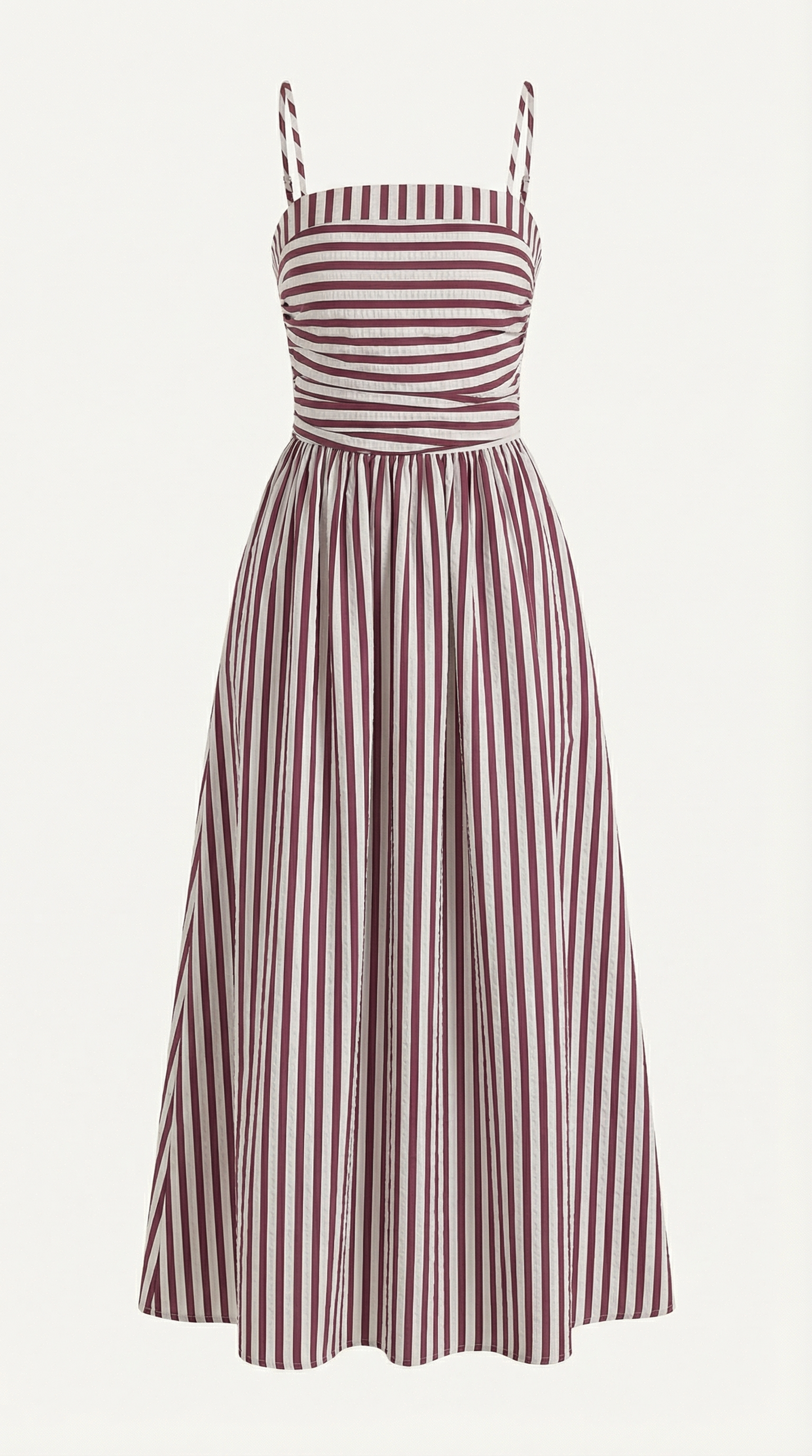 Ana Menta™ | Vestido largo Sandra con rayas