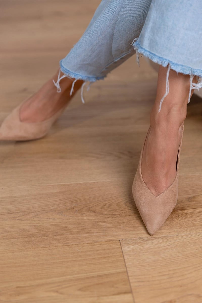 María Nuria™ | Zapatos comódos de tacón bajo