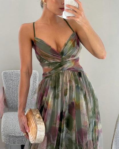Anhelo™ | Vestido Maxi Floral con Elegancia