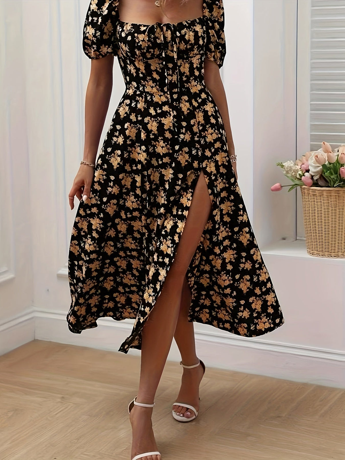 Alcoy™ | Vestido Floral Elegante Chloé