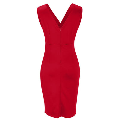 Liana™ | Vestido Elegante con Escote en V y Abertura