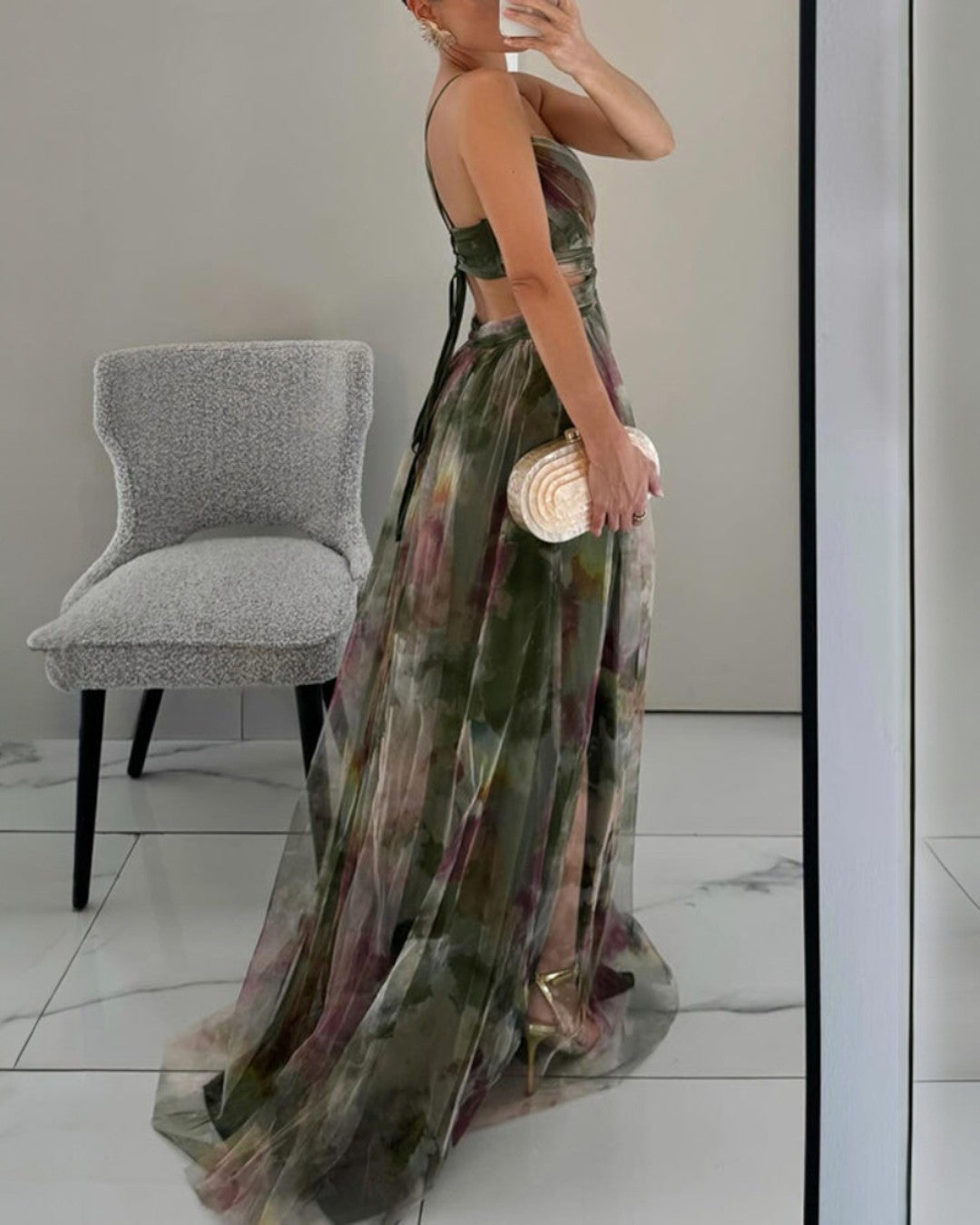 Anhelo™ | Vestido Maxi Floral con Elegancia