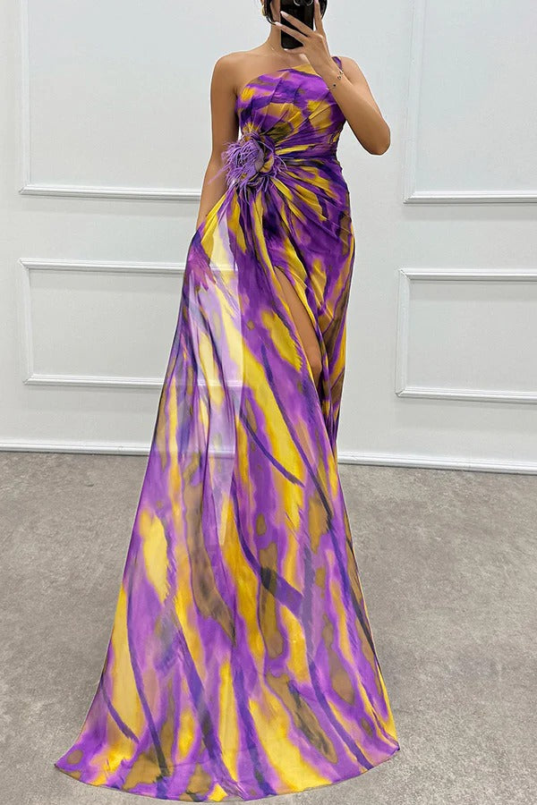 Eugenia™ | Vestido Vibrante con Drapado