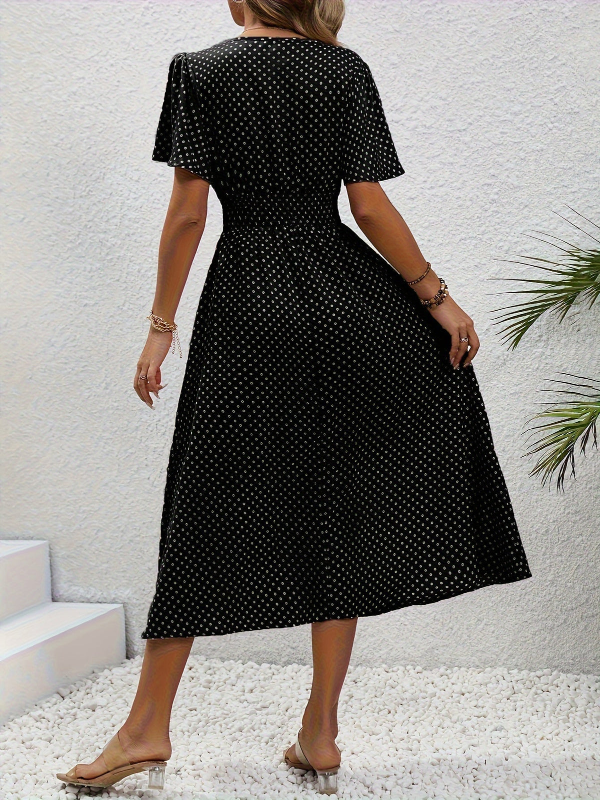 Pureza™ | Vestido Chic de Lunares