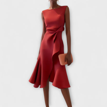 Aura™ | Sofisticated Midi Dress
