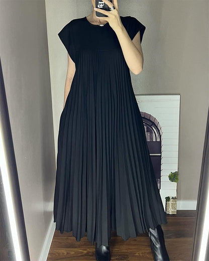 Aroha™ | Vestido Sin Mangas con Pliegues