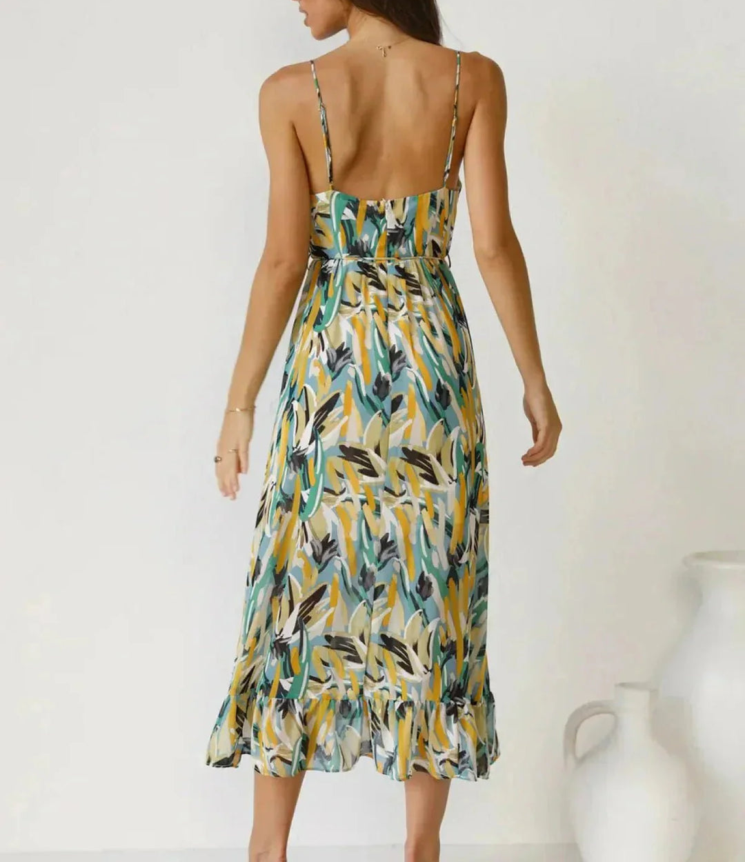 Ternura™ | Vestido Midi en Color Vibrante
