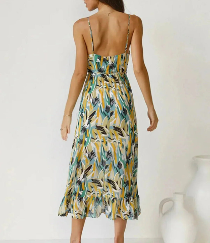 Ternura™ | Vestido Midi en Color Vibrante