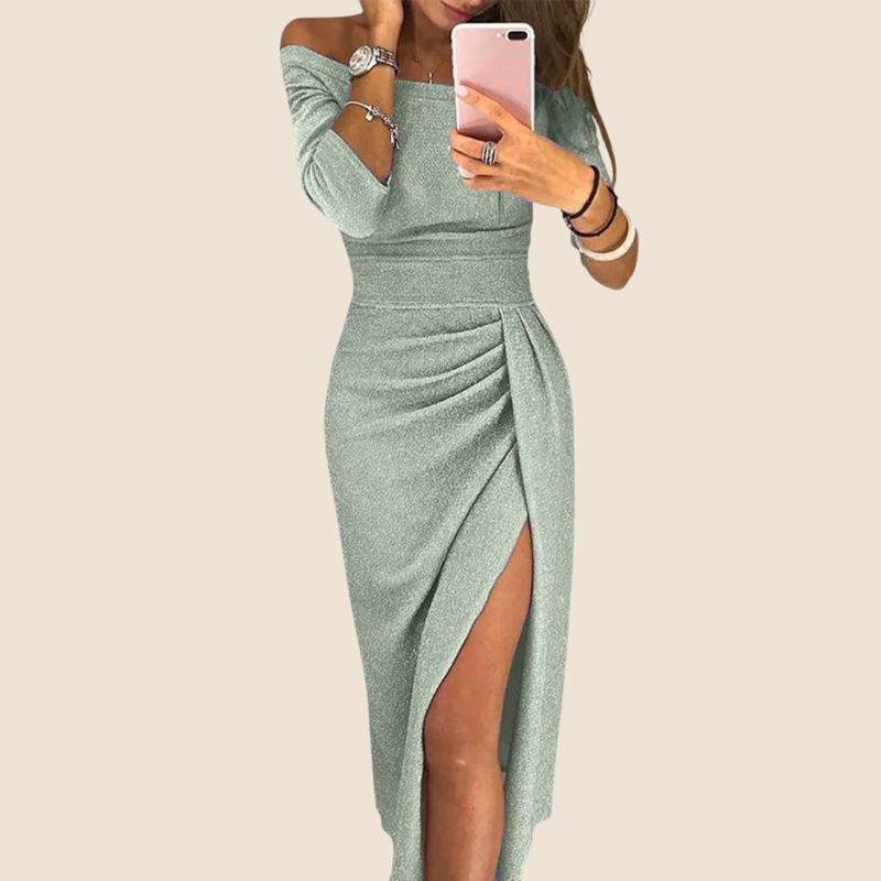 Lucinda™ | Vestido Maxi con Escote Tipo Halter