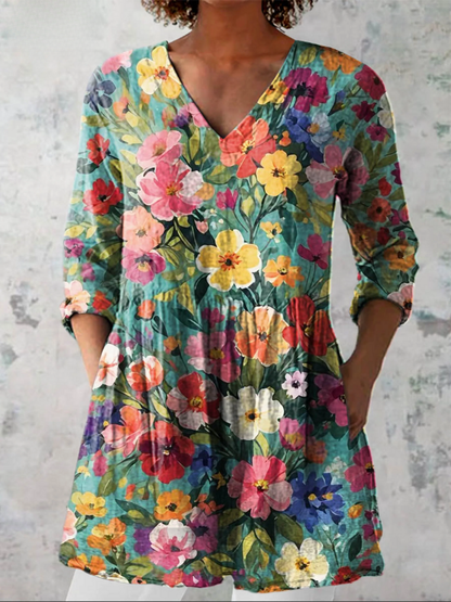 Dionisia™ | Blusa Amplia con Diseño Impactante