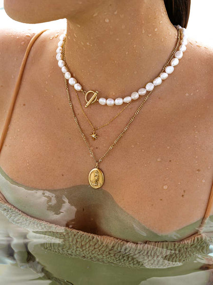 María Amira™ | Collar de Perlas OT - Elegancia Clásica