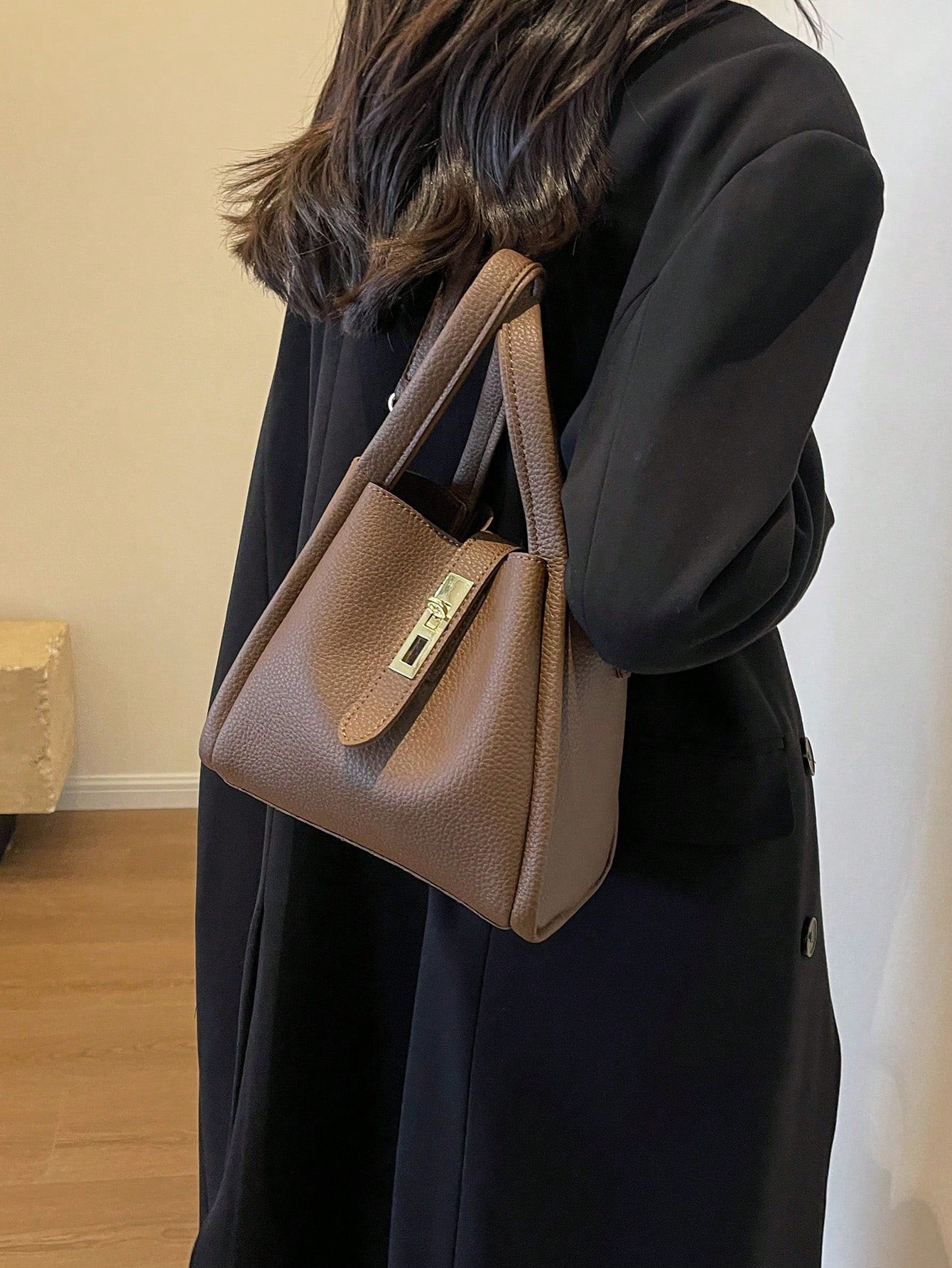 Lysandra™ | Bolso mano elegante cuero