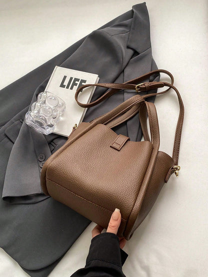 Lysandra™ | Bolso mano elegante cuero