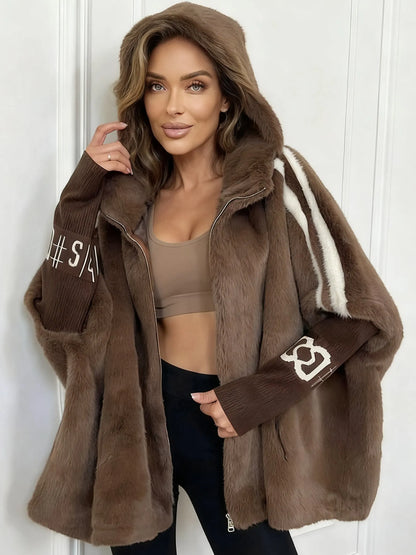 Elvaréa™ | Abrigo invierno capucha