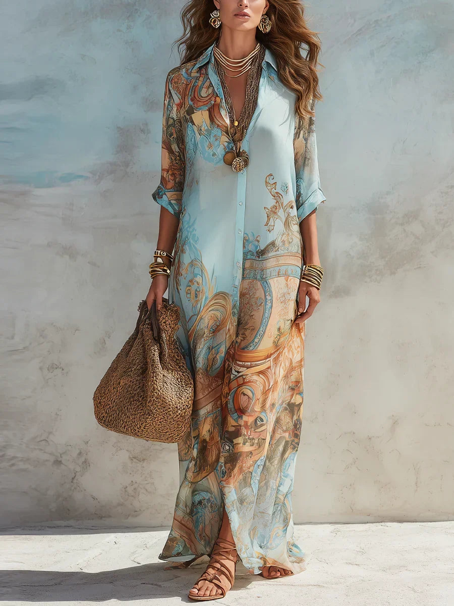 Diana™ | Elegante vestido fluido de verano