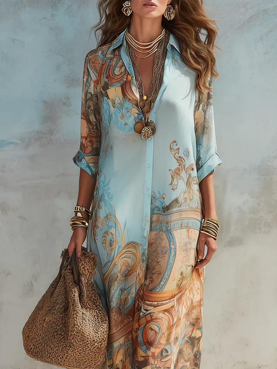 Diana™ | Elegante vestido fluido de verano
