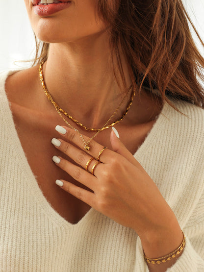 María Lorea™ | Collar con colgante de corazón de alivio