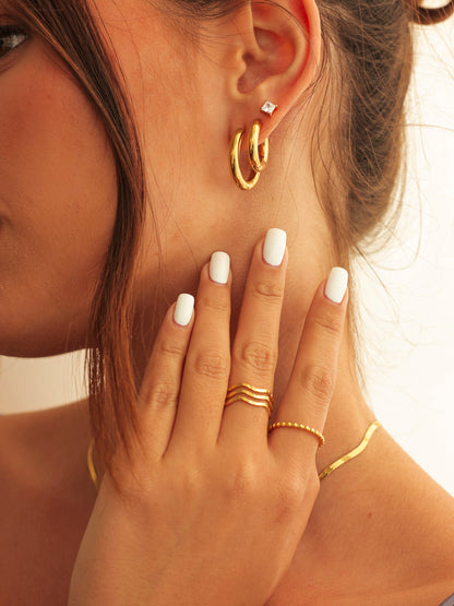 María Romero™ | Anillo de Onda Feliz