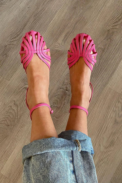 Pilar™ | Sandalias Joyas Doradas