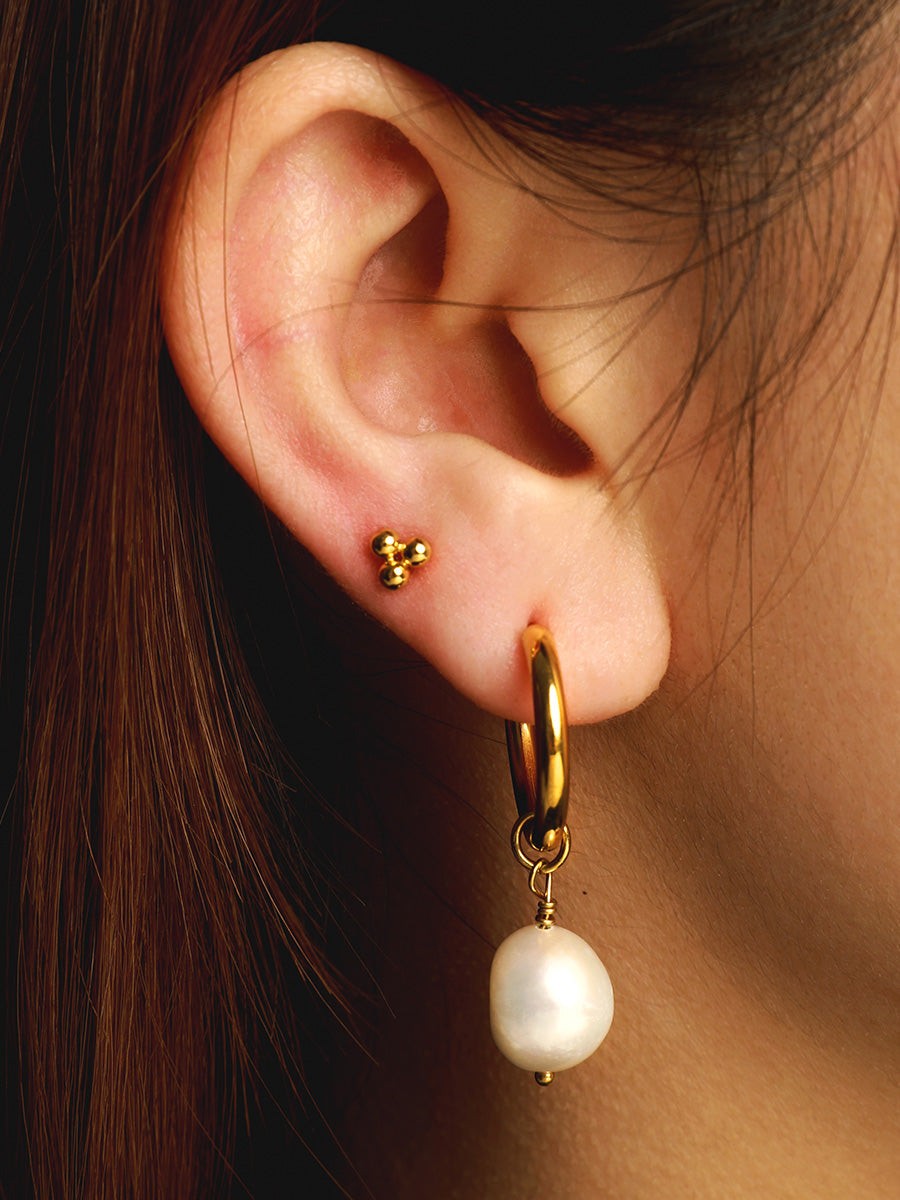 María Dulzura™ | Pendientes Contemporary Pearl