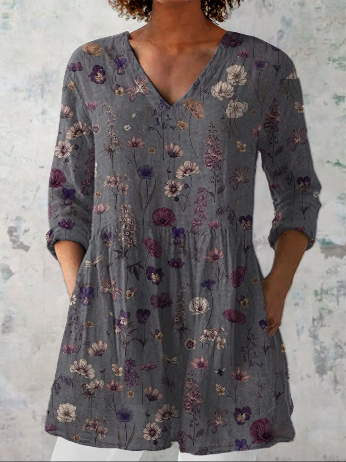 Eulalia™ | Blusa Oversize con Estampado Vibrante