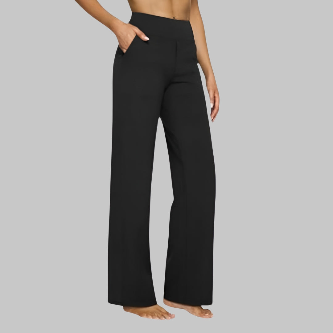 Alméra™ | Pantalón elegante jersey suave