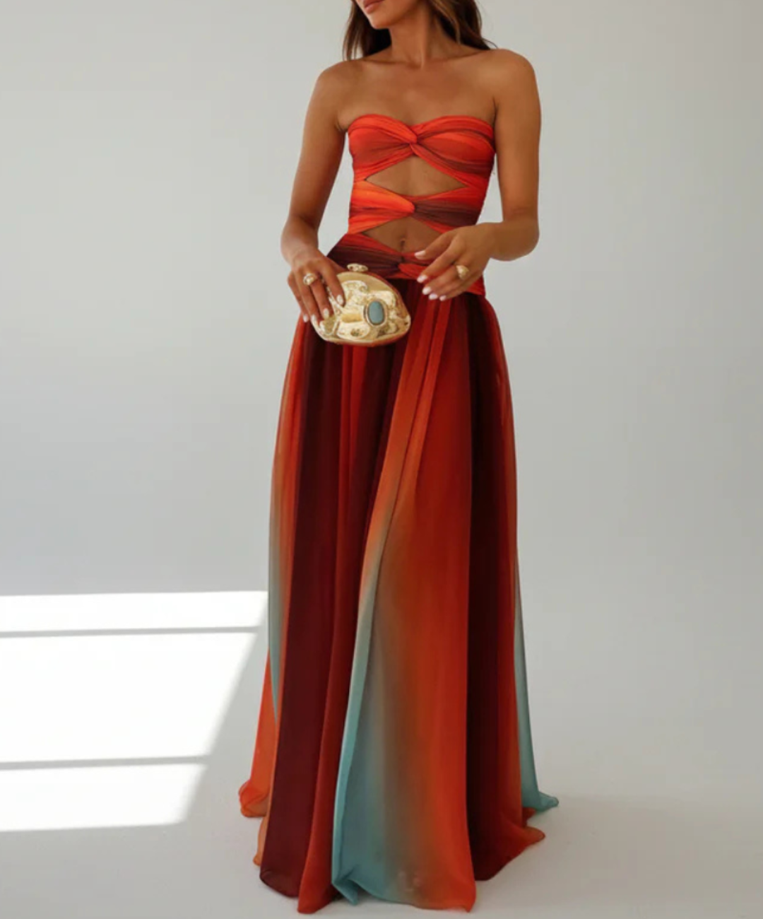 Ambar™ | Elegante Vestido Maxi en Lila