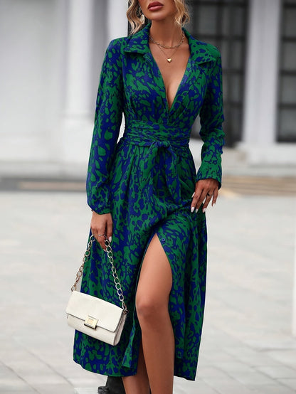 Cosette™ | Vestido Camisero Geométrico