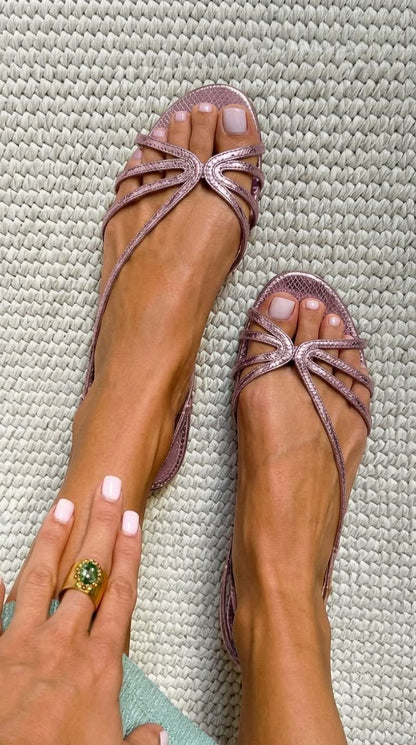 Francisca™ | Sandalias Doradas Elegancia Estival