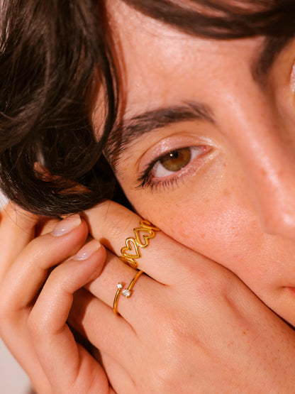 María Ilusión™ | Anillo Infinito Corazón
